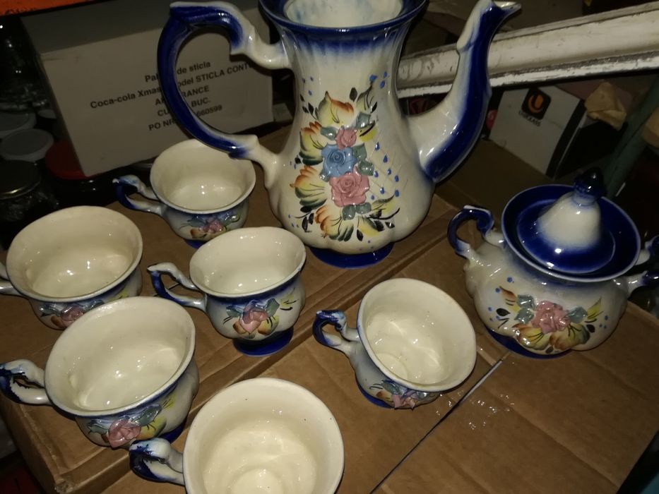 Set ceramică superbă veche.