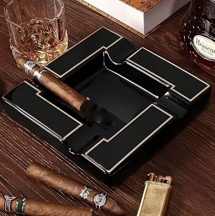 Луксозен пепелник за пури