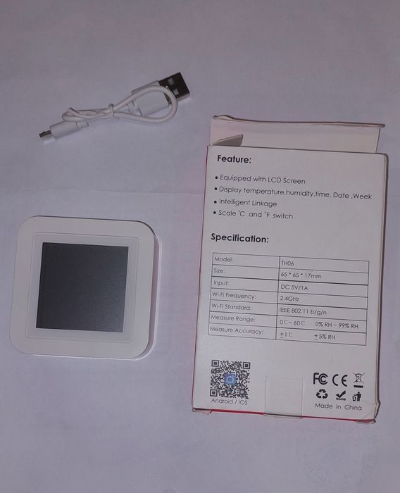 Senzor temperatura și umiditate wifi