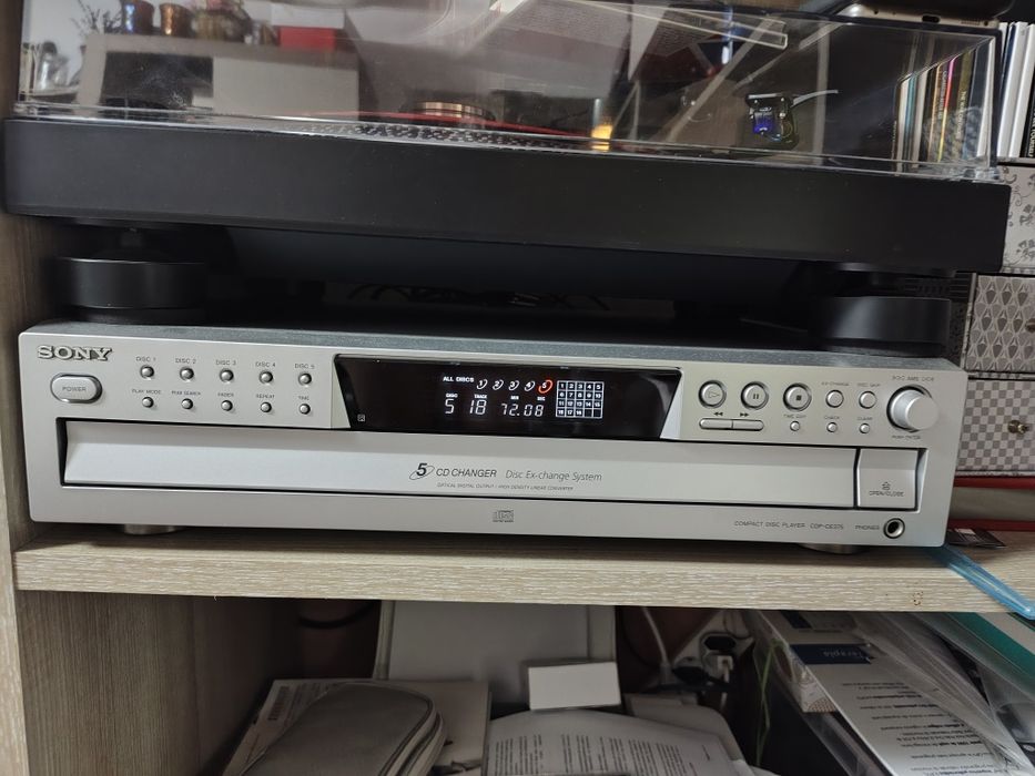 Vand 5 cd exchanger player Sony CDP-CE375