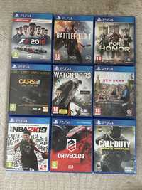 Driveclub Playstation 4, Formula 1 2016, Project Cars PS 4, For Honor