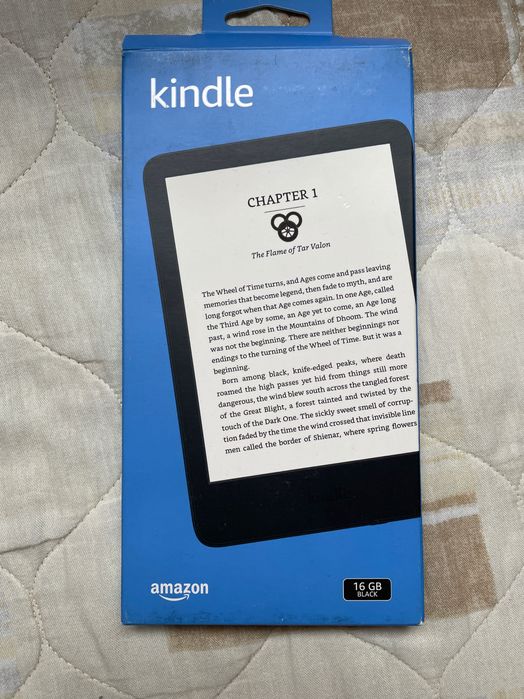 чисто нов Kindle 16GB, черен