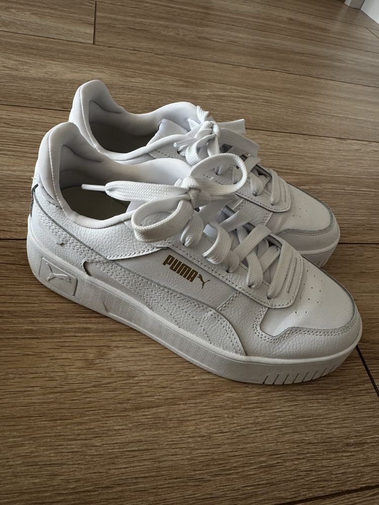 Бели кецове Puma размер 37