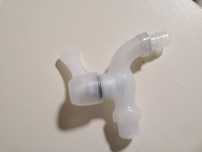 Robinet plastic alb