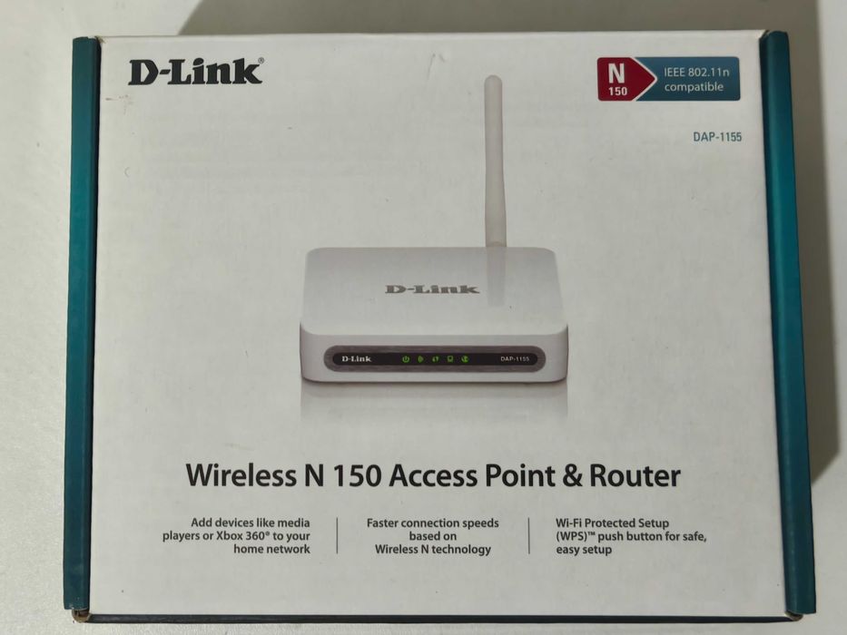 wifi роутер точка доступа  N150 D-Link DAP-1155/A/B1B
