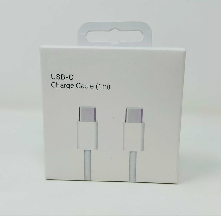 Кабел Зарядно за Apple iPhone USB C to USB C 1m 15 до 17 ProMax, iPad