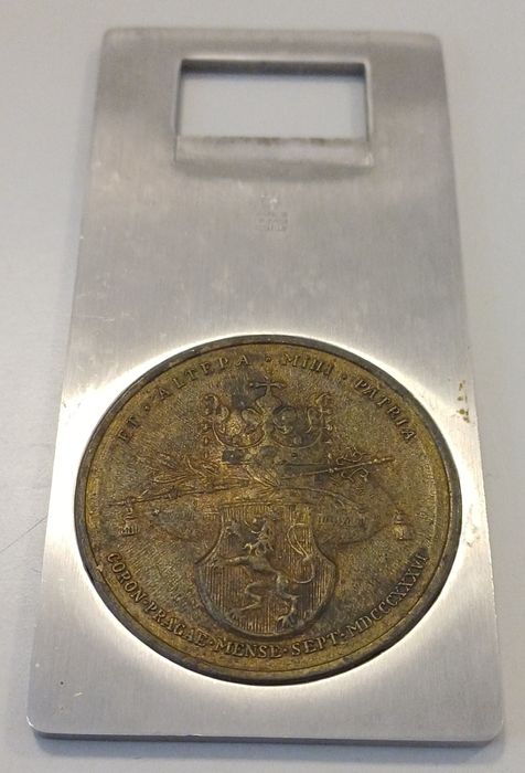 Medalie comemorativa 1836 antica Maria Augusta Ferdinand incoronare