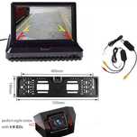 Kit 2 în 1 suport numar cu camera marsarier și monitor LCD 4.3"