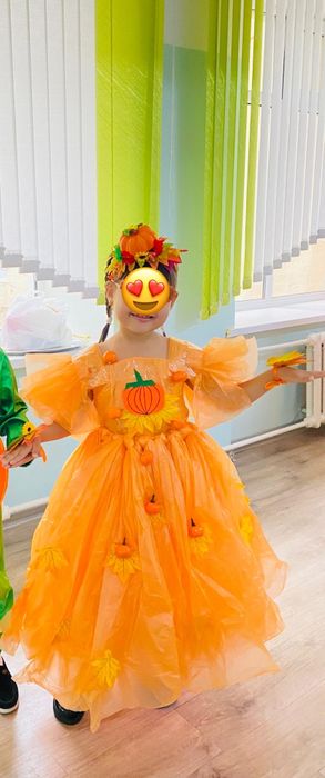 Срочно продаю образ тыква на осенний бал