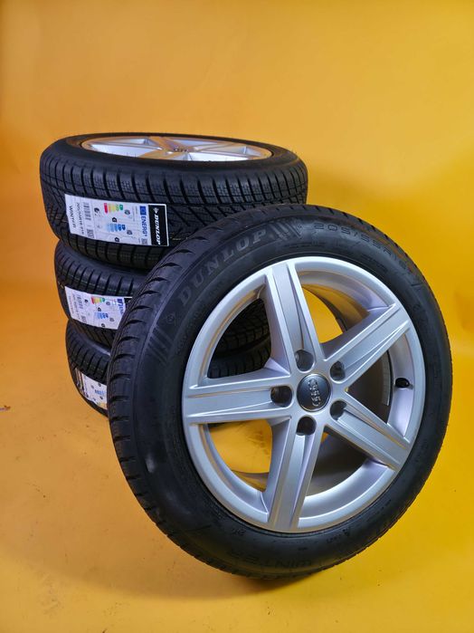 Roti Jante Anvelope 5x112 205/55/16 OE AUDI A3 DUNLOP NOI 2025