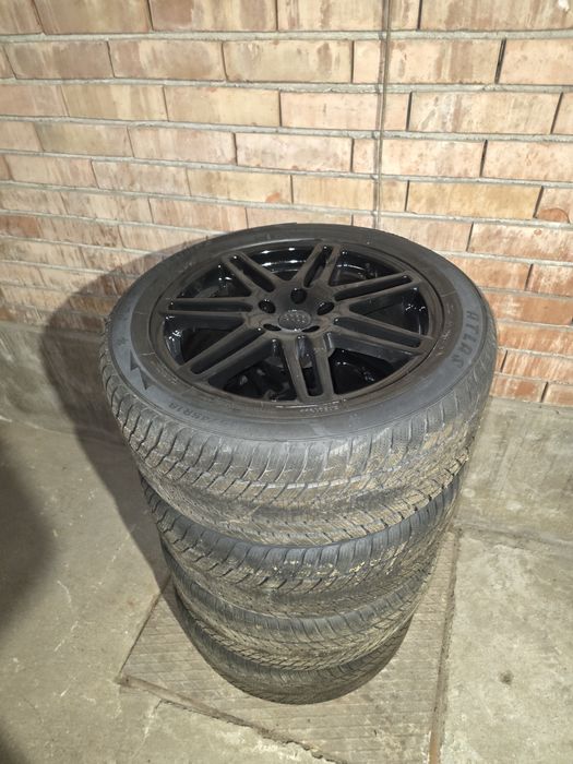 Джанти 18 със зимни гуми за ауди