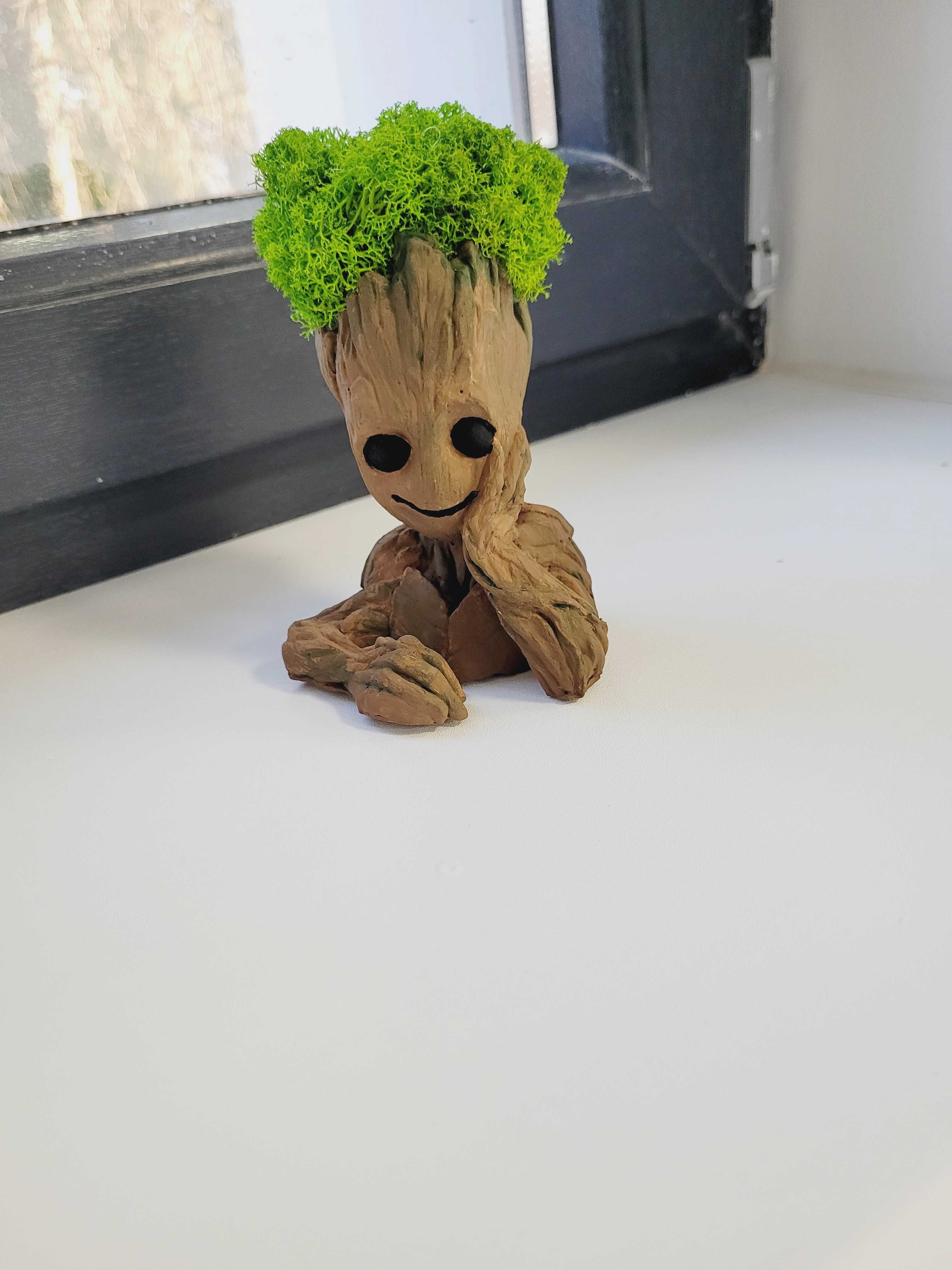 Figurină Mini GROOT cu licheni stabilizați