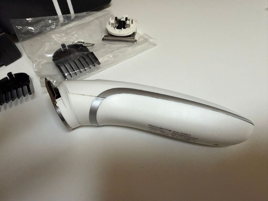 Aparat de tuns/barberit ROWENTA Multistyle 9 in 1, alb, 5 trepte