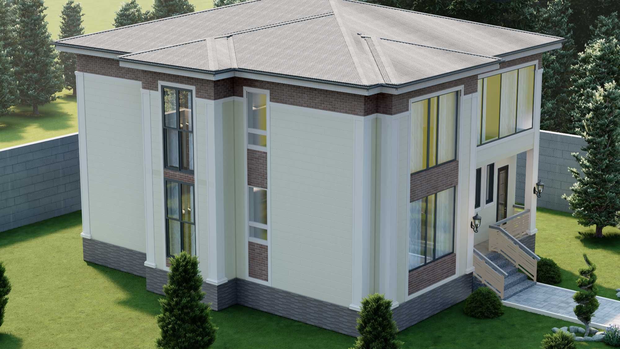 3D Визуализация фасада