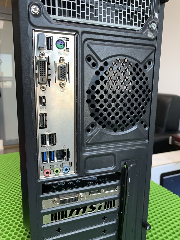 Игровой ПК. Core i5-7400. ОЗУ 12gb. Ssd m2. Gtx 1050ti.