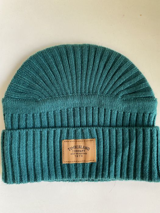 Зелена Шапка Timberland/ Зелен шал от кашмир, алпака, вискоза, вълна