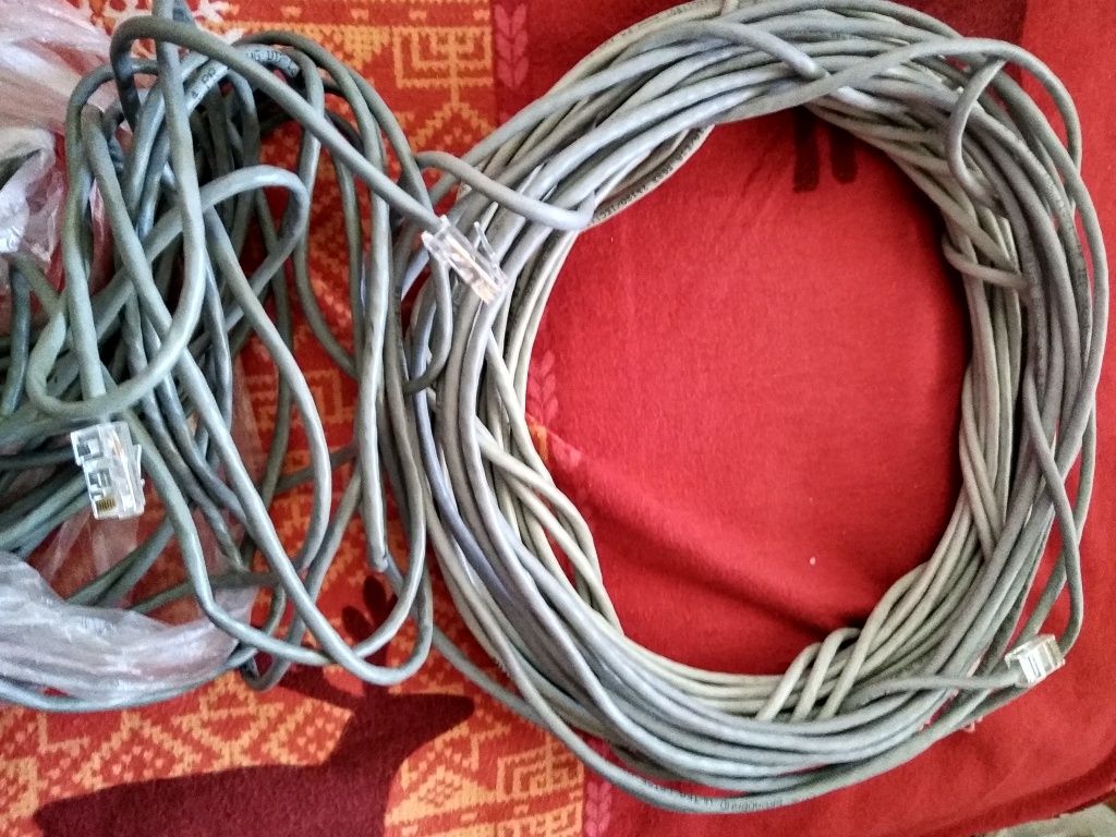 Cablu internet UTP 24awg,cat 5e/cablu tv, cablu telefon fix