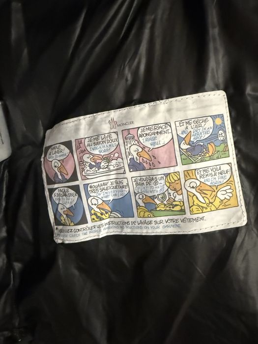 Ватирано яке с качулка Moncler Montcla размер 5/xl-xxl мъжки