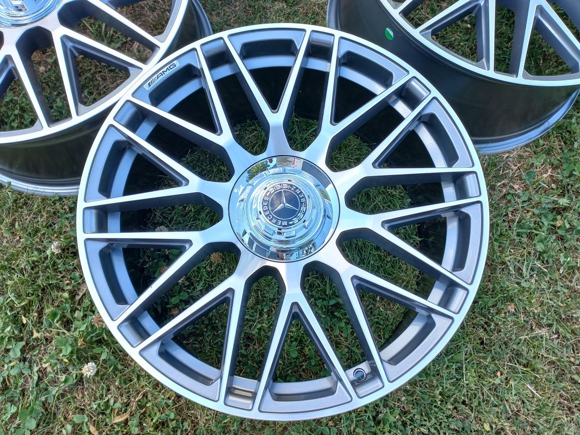 20.Mercedes ///AMG 8.5j et45 9.5j et40 Sport Paket Gunmetal Full Polis