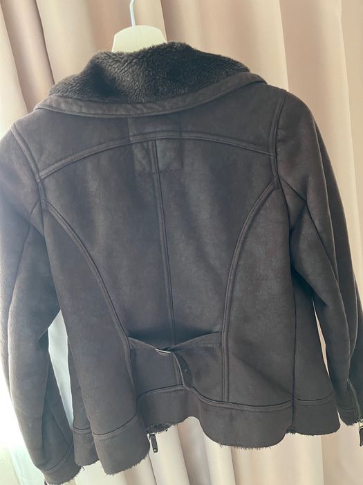 Кожено яке Pepe Jeans, размер XS