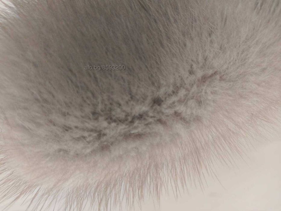 Яка от естествен косъм норка