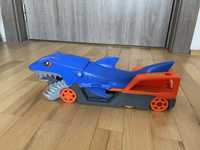 Camion City Shark, Hot Wheels, transportor de masinute