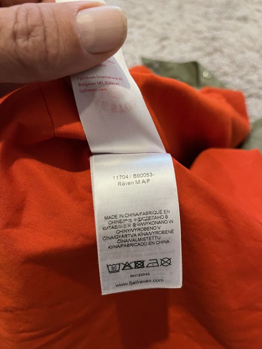Fjallraven x Acne Studios Raven-оригинално мъжко яке