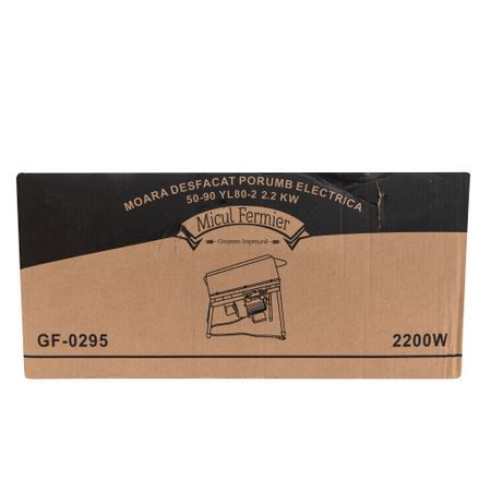 Moara desfacat porumb (batoza) dubla 2.2KW, 240kg/ora, Micul Fermier