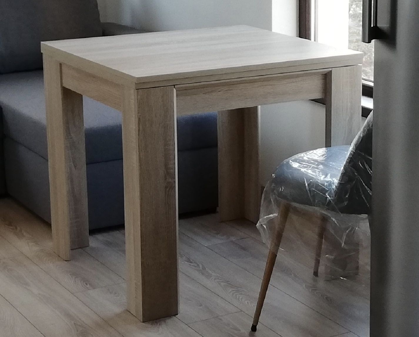 Кухненска разтегателна маса - JUNGEN JYSK 80x80/160 цвят Бардолино нат