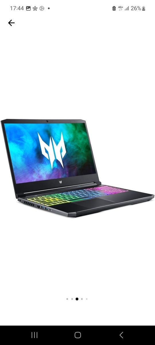 Laptop Acer Gaming Predator Helios 300