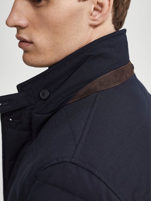 Geaca barbateasca cu puf Massimo Dutti