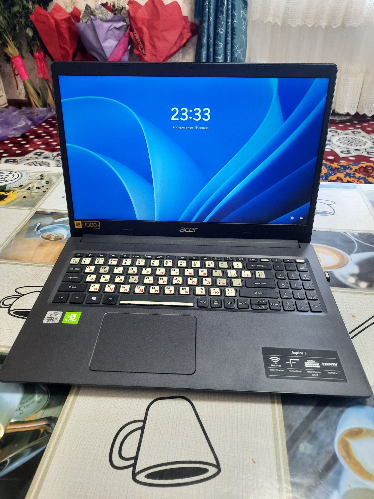 ACER Aspire 3  [ i5 -1035G1 / 8,00 GB / 1 TB]