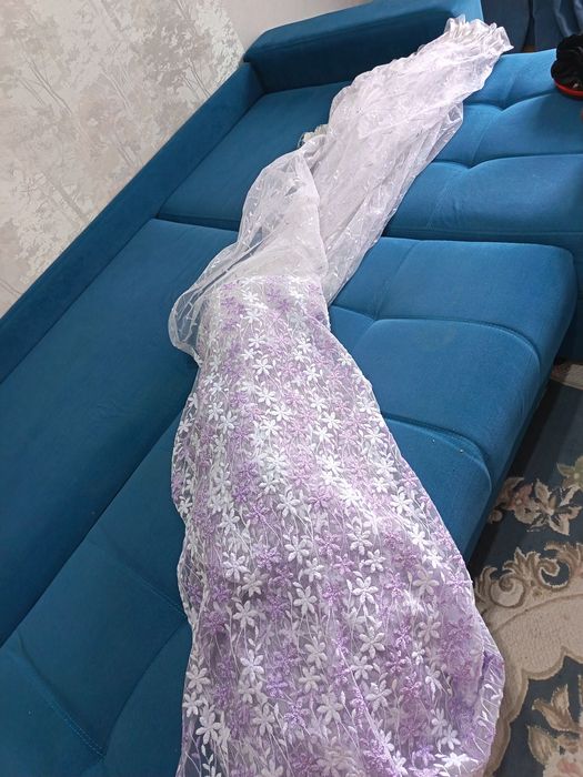 Тюль и карниз для дома