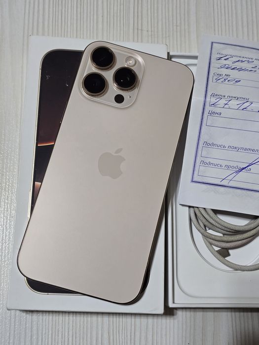 IPhone 16 Pro Max 256 gb akb 96%