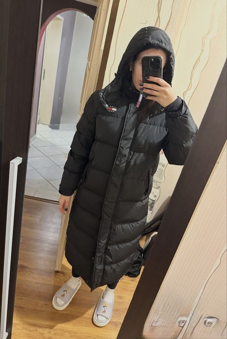 Пухено зимно яке Tommy jeans