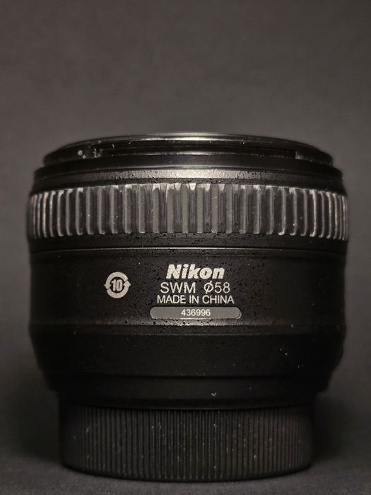 Твърд обектив за Никон Nikkor 50 mm f 1.4