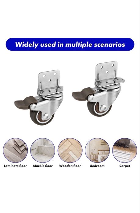 Set 4 roti pivotante NOI