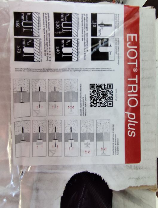 Дюбел пластмасов Ejot за изолация