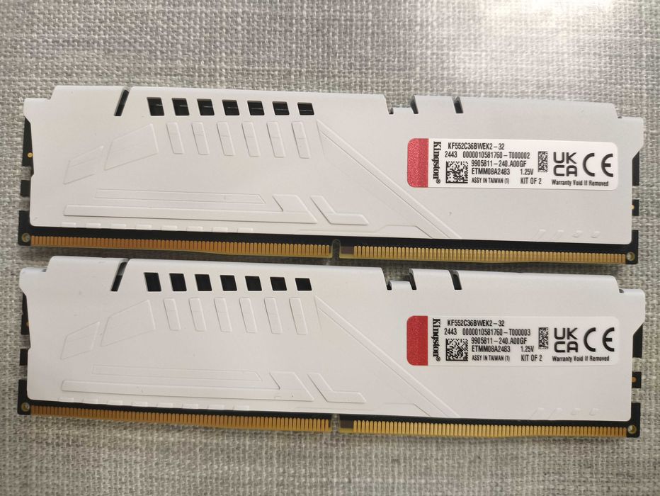 DDR-5 DIMM 32 GB 5200 MHz Kingston Fury Beast (KF552C36BWEK2-32)