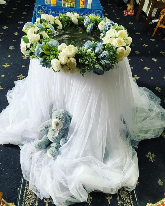 Aranjamente botez / Decor baloane