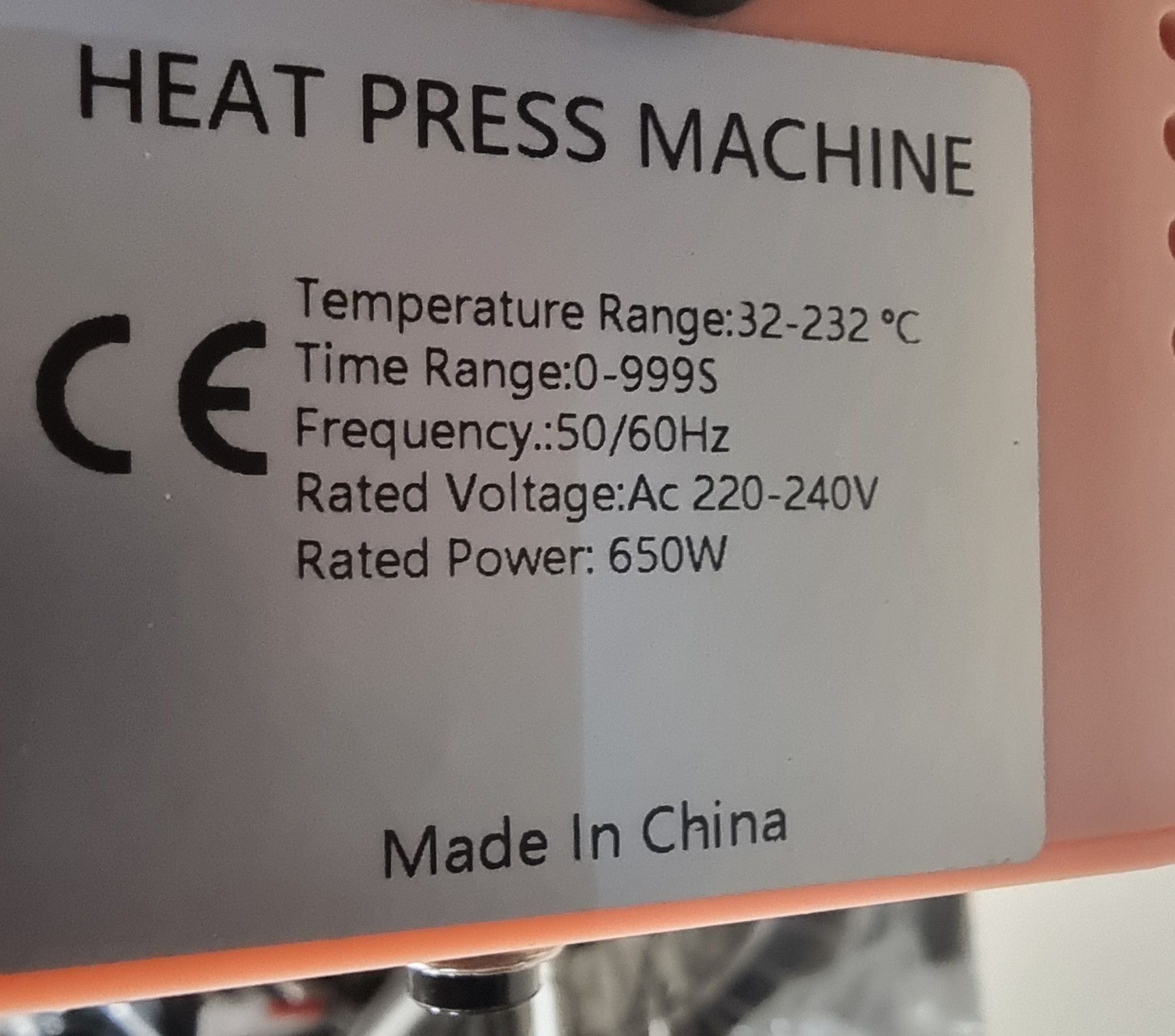 Термопресова машина Lay Vanyl 650w