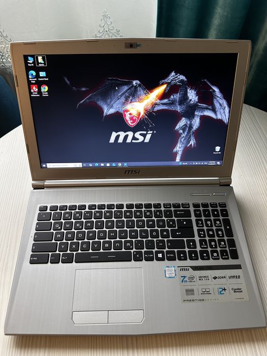 Laptop MSI 15.6’ -intel Core i5 7300HQ - nVidia 2Gb -SSD240+1Tb Nvidia