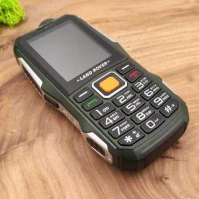 Telefon militar Land Rover L9, 5800 mAh, FM radio,Verde