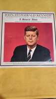 Disc vinil original cu discursul președintelui  American Kennedy  nou