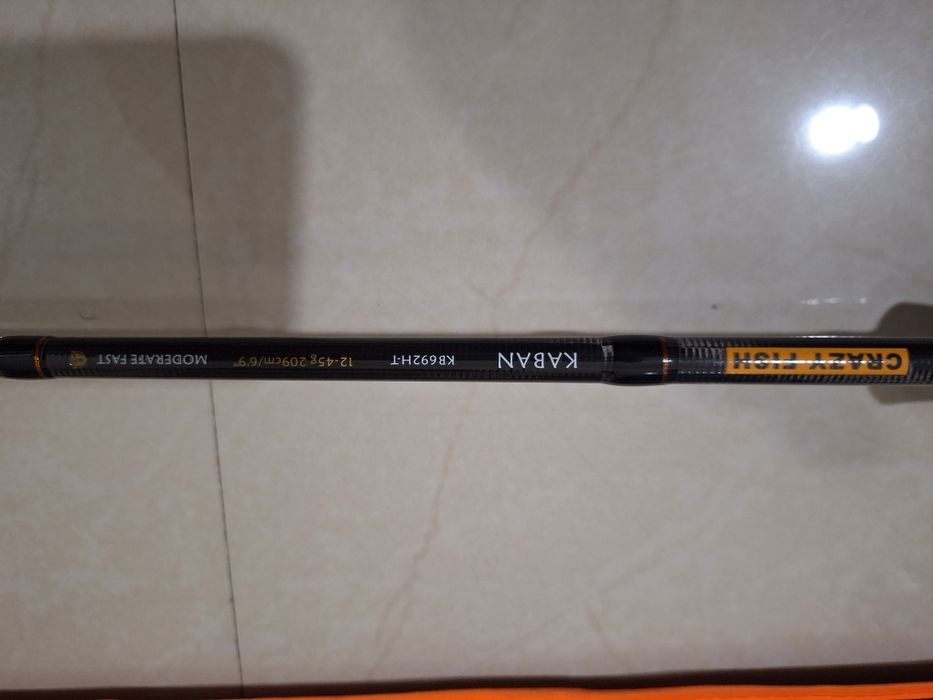 Lansetă spinning CRAZY FISH Kaban 209cm, 12-45g