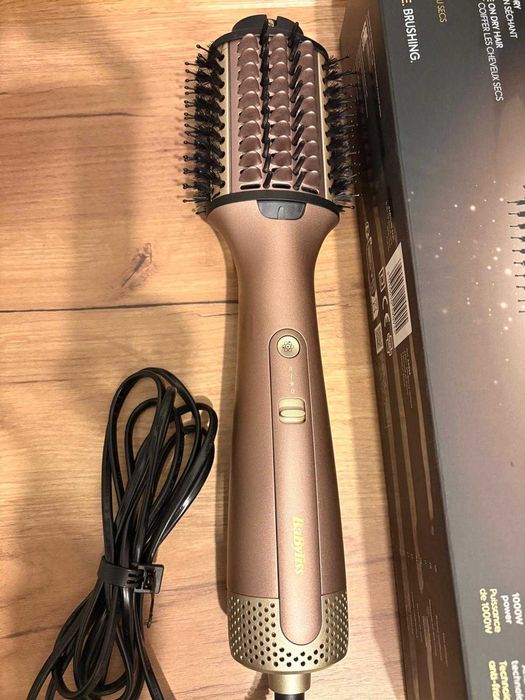 CA NOU !! Perie cu aer cald Air Power Rose-Gold 1000W AS95E BaByliss