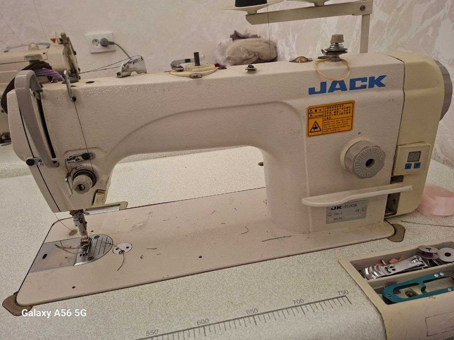 JACK тикув машинаси ва оверлог