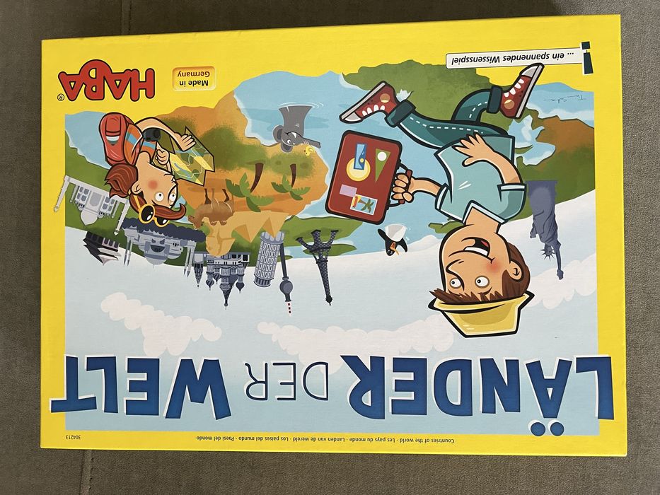 Joc boardgame Tarile lumii, HABA, 2-4 jucatori, +8 ani