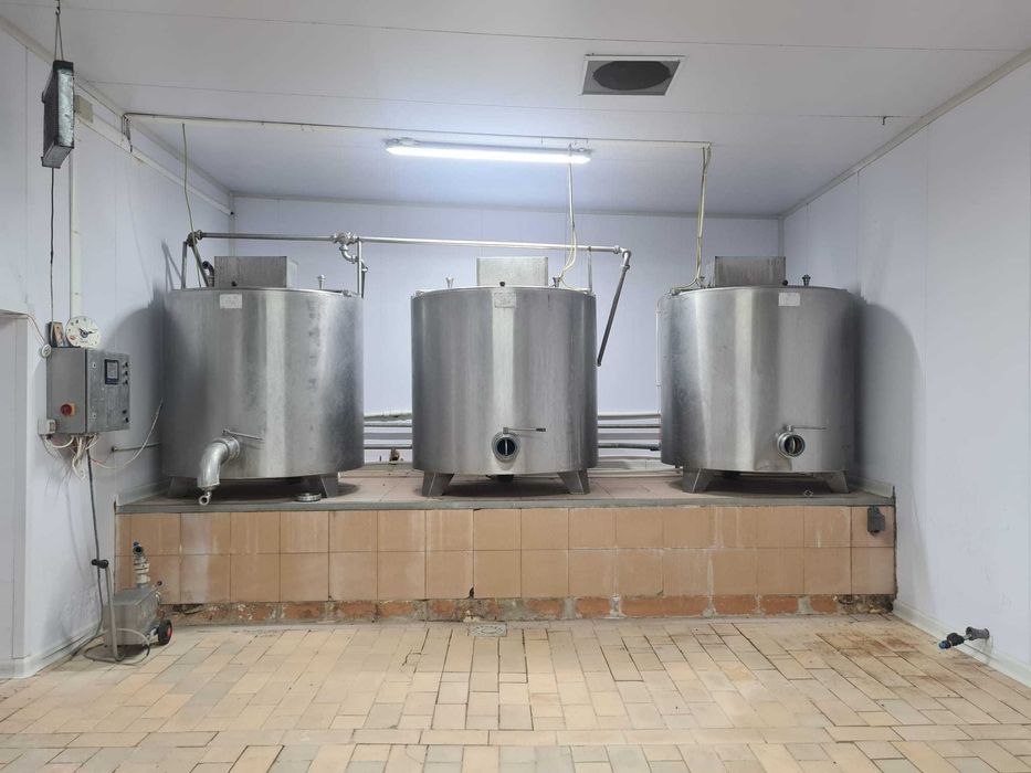 Fabrica de prelucrarea laptelui functionala  prelucrare 10000l lapte