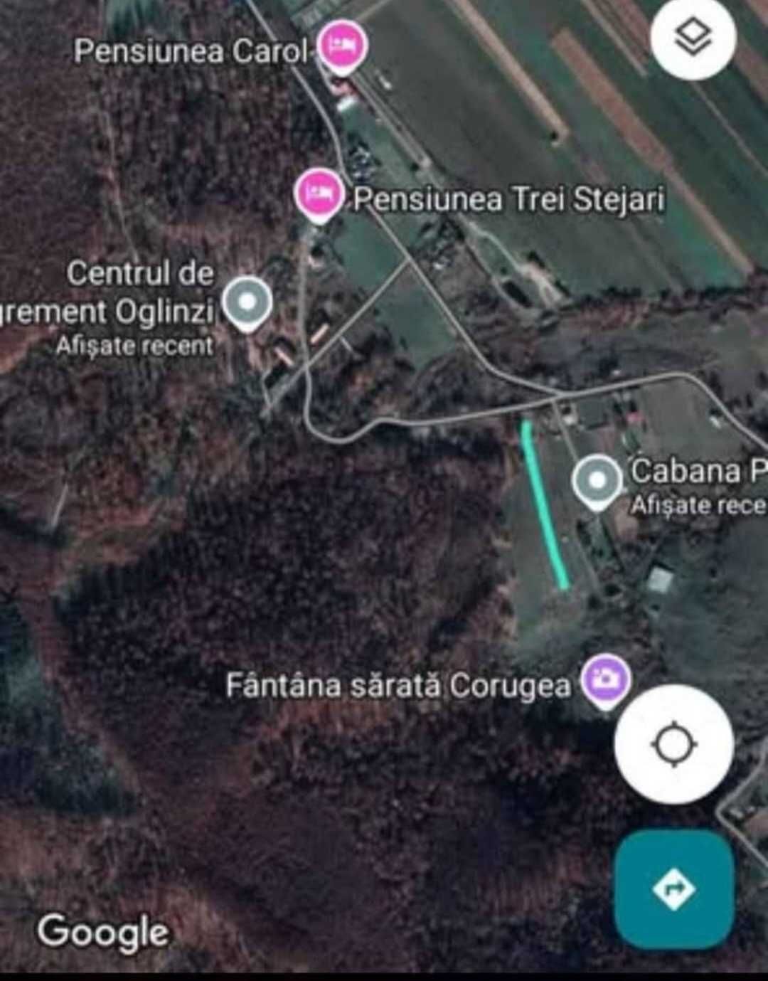 Vând teren intravilan Târgu Neamț lângă Cabana Oglinzi!
